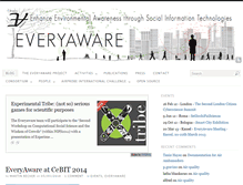 Tablet Screenshot of everyaware.eu
